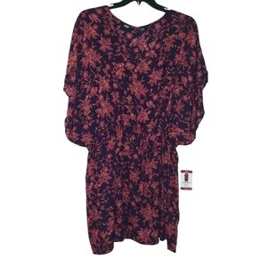 Lands' End Floral Cover Up Dress XL/XXL